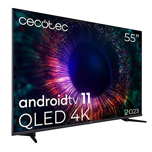 CecotecTVQLED 55” Smart TV V1+ Series VQU11055 4K UHD