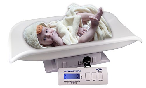 My Weigh Ultraschmale Ultraship wiegt Baby weiß 25 KG