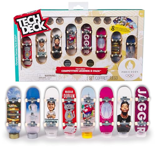 Tech Deck Toy Skateboard 96mm Olympic Board 8PK