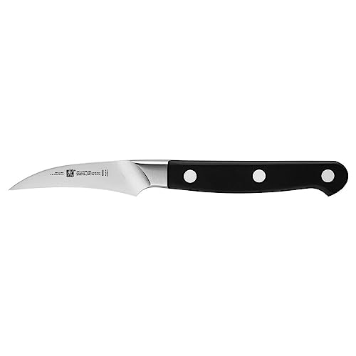 Zwilling Schälmesser ZWILLING Pro Klinge: Rostfreier Spezialstahl, ZWILLING Sonderschmelze ; Griff: Kunststoff mit Drei-Nieten Design ZWILLING® Pro