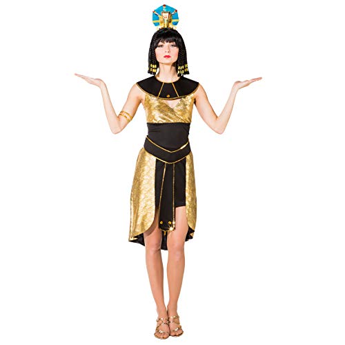 Kostüm Ägypterin Goldschimmer Gr. 34/36 Cleopatra Kleid Fasching Karneval Altes Ägypten