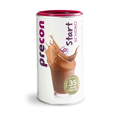 Precon BCM Diät Shake zum Abnehmen – Start Schoko – 10 Portionen (460 g) – Mahlzeitenersatz für eine gewichtskontrollierende Ernährung