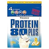 Weider Protein 80 plus 2 x 500g Beutel 2er Pack Kokos
