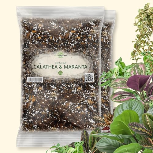 OraGarden Calathea&Maranta Erde Blumenerde für Begonia Fittonie Premium Qualität (6L)