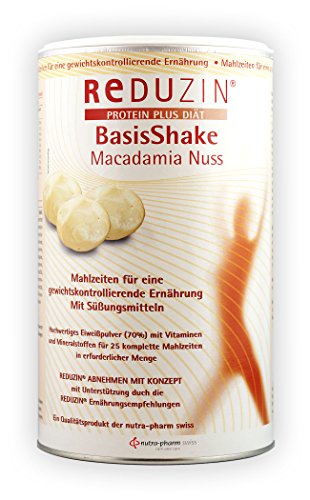 Reduzin Diät Shake - 25 Portionen BCM Macadamia Nuss