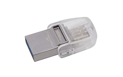 Kingston DTDUO3C/128GB USB Stick DataTraveler (microDuo 3C, USB3.0/3.1 Type-C)