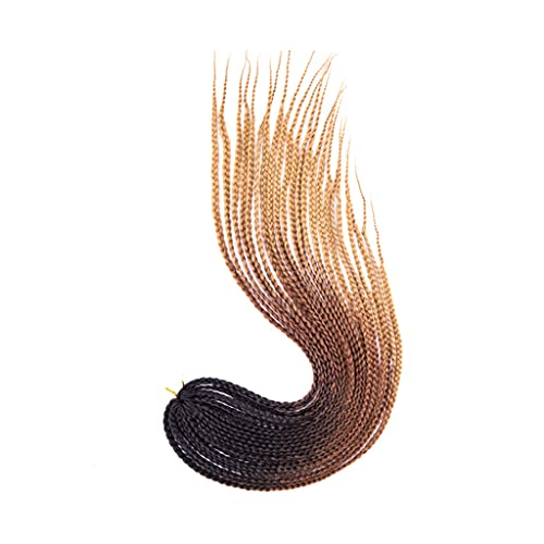 Crochet Braids 24 Zoll Box Braids Hair Pre Stretched Synthetic Braiding Hair Extension Synthetic Hair For Braid (Quantity: 1Pcs/Lot Style : Style four) (Style Six 1Pcs/Lot)