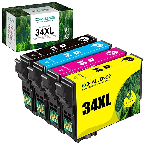 Golfball 34XL Druckerpatronen Multipack 4-farbig für Epson 34 34 XL für epson wf 3720 wf 3725 druckerpatronen