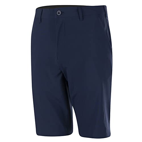 Island Green IGSHO2085 Herren atmungsaktive Golf-Shorts, Dunkelmarineblau, Taille 106,7 cm