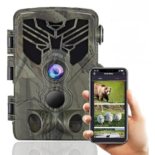 Suntek Wildkamera WLAN Bluetooth 36MP 4K mit App Jagdkamera Handyübertragung Nachtsicht