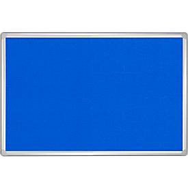 FRANKEN Textiltafel PRO, 900 x 600 mm, Filz: blau