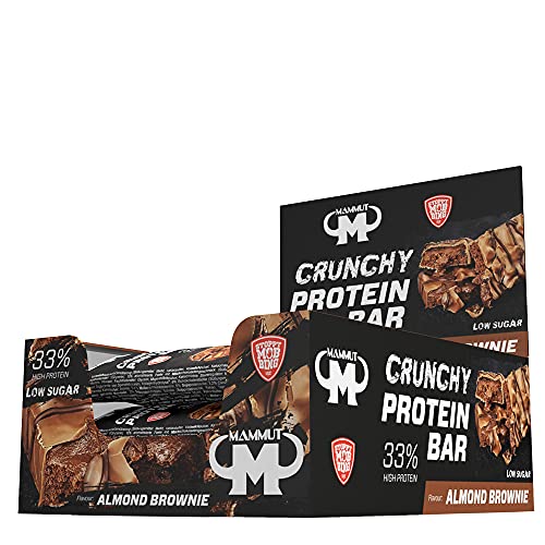 Mammut Nutrition Crunchy Protein Bar - Almond Brownie, 540 g