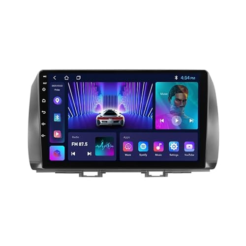 Android 11 Autoradio Für Toyota BB 2 2005-2016 Mit Wireless Carplay Android Auto 10 Zoll Touchscreen Mit GPS Navigation Bluetooth 5.0 RDS DSP Lenkradsteuerung + Rückfahrkamera (Size : M600S - 8 Core