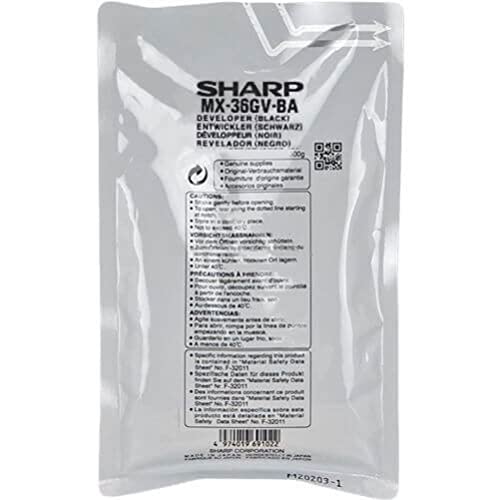 Sharp MX36GVBA - Schwarz - Entwickler - für Sharp MX-2010U, MX-2310U, MX-2610N, MX-3110N, MX-3111U, MX-3116N, MX-3140N, MX-3640N (34SHAMX36GVBA)