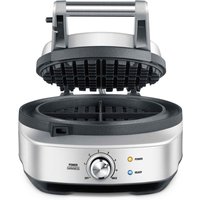 SAGE SWM520 the No-Mess-Waffle Waffeleisen mit Teig-Auffangrinne, Klassische Herzchen-Waffeln