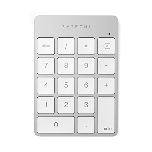 Satechi Aluminium Slim wiederaufladbare Bluetooth-Tastatur