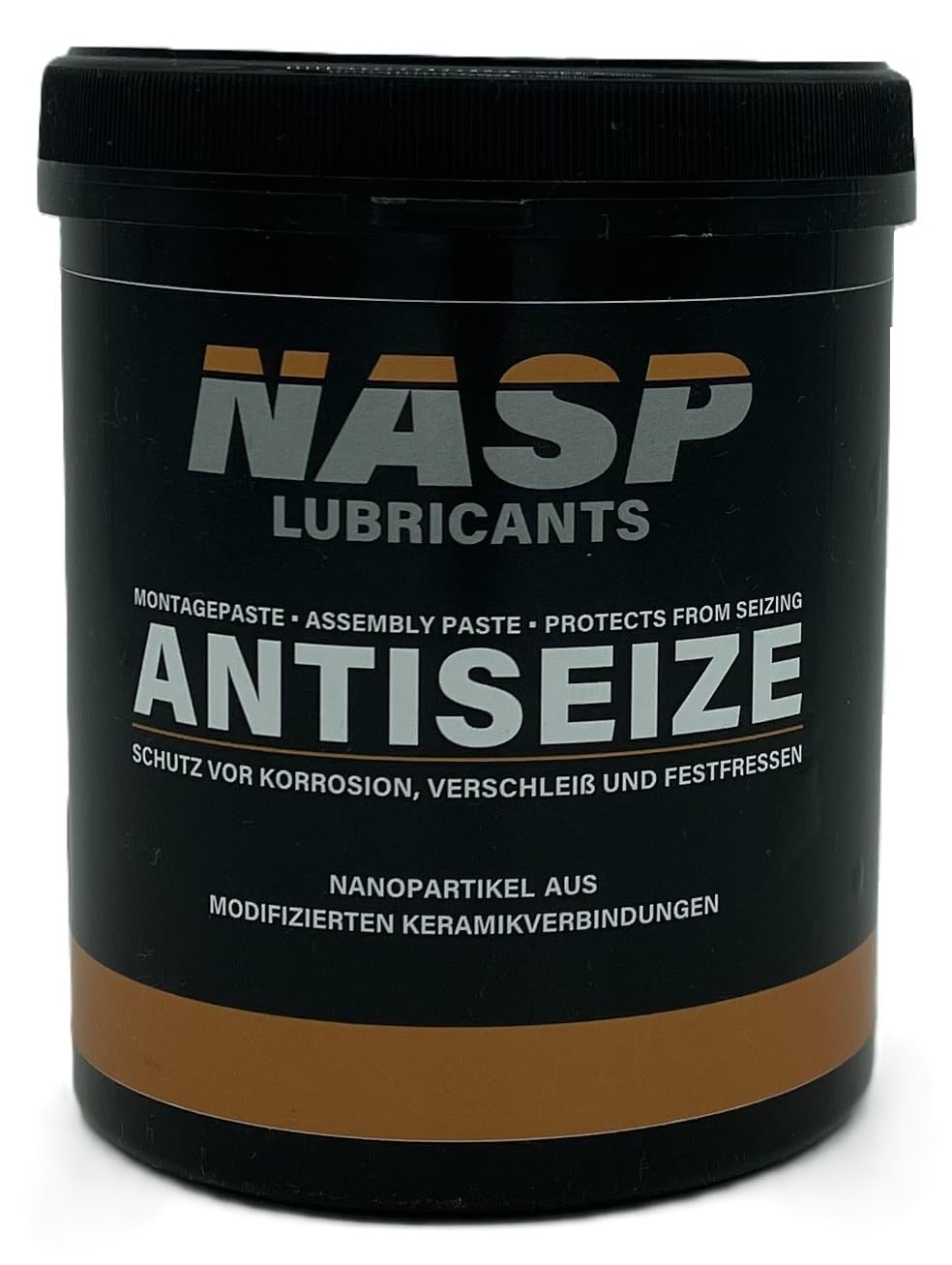 NASP Anti-Seize Keramikpaste Montagepaste Schraubenpaste Grease Schutz vor Korrosion Festfressen 1kg Dose - MADE IN GERMANY
