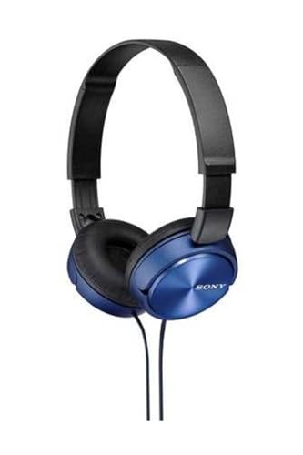 Sony MDR-ZX310AP Kopfhörer On Ear Headset, Faltbar Blau