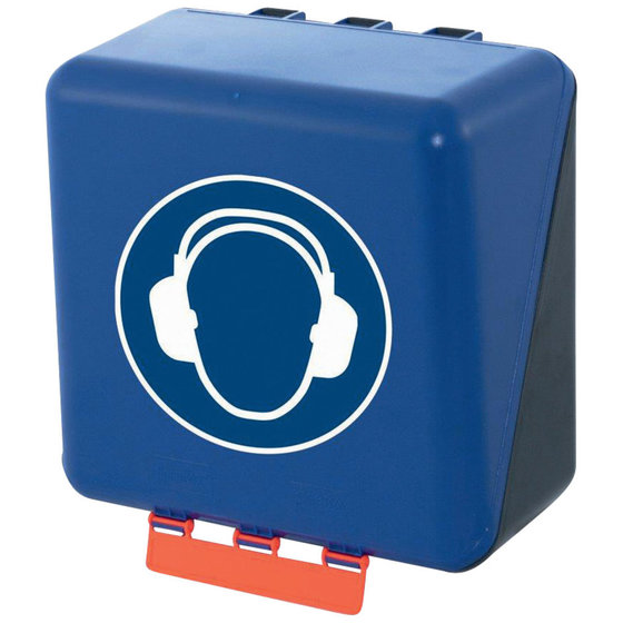 Gebra Aufb.Box SECU Midi Standard f. Gehörschutz blau