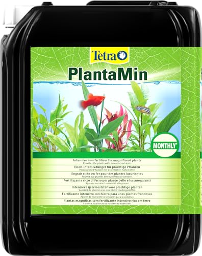 Tetra PlantaMin Universaldünger (flüssiger Eisen-Intensivdünger für prüchtige und gesunde Wasserpflanzen, wirkt bis zu 4 Wochen), 5 Liter Flasche