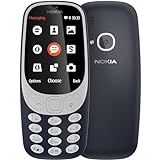 Nokia 3310 2G Vodafone 16GBMobiltelefon (2,4 Zoll Farbdisplay, 2MP Kamera, Bluetooth, Radio, MP3 Player, Dual Sim) dark blue