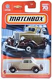 Matchbox 1934 Chevy Master Coupe, Tan/Brown 34/100