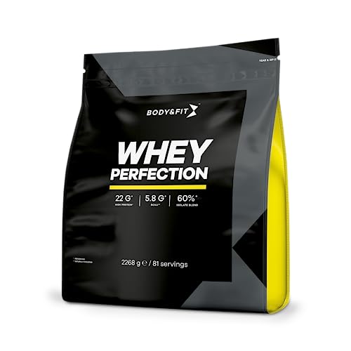 Body & Fit Whey Perfection Vanilla Almond Milkshake 2270 gramm (81 shakes)