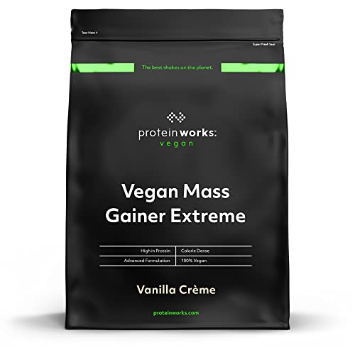 THE PROTEIN WORKS Vegan Mass Gainer Extreme, Vanillecreme, 1000 g