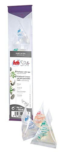 HTH - 10 Parfüm-Berlingots - 4 Verschiedene Geschmacksrichtungen für Ihr Spa - SC-AWC-500-8063