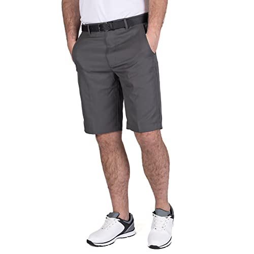 Island Green Damen Golf Mens Tour 4 Functional Pocket Comfortable Ventalation Shorts, anthrazit, Taille 38