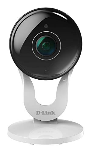 D-Link DCS-8300LH mydlink Full HD Wi-Fi Überwachungskamera (Alexa, Google und IFTTT kompatibel, 137 Grad Blickwinkel, Nachtsichtfunktion, Bewegungs- und Geräuscherkennung, Fern-Zugriff per App)