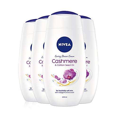 NIVEA Shower Cashmere 250ml Pack of 4