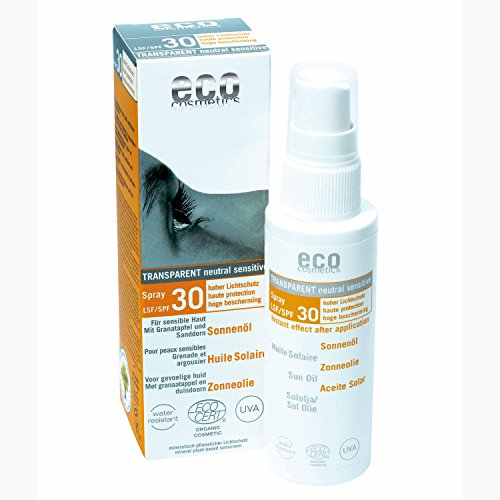 eco cosmetics Bio Sonnenöl LSF 30 transparent (6 x 50 ml)