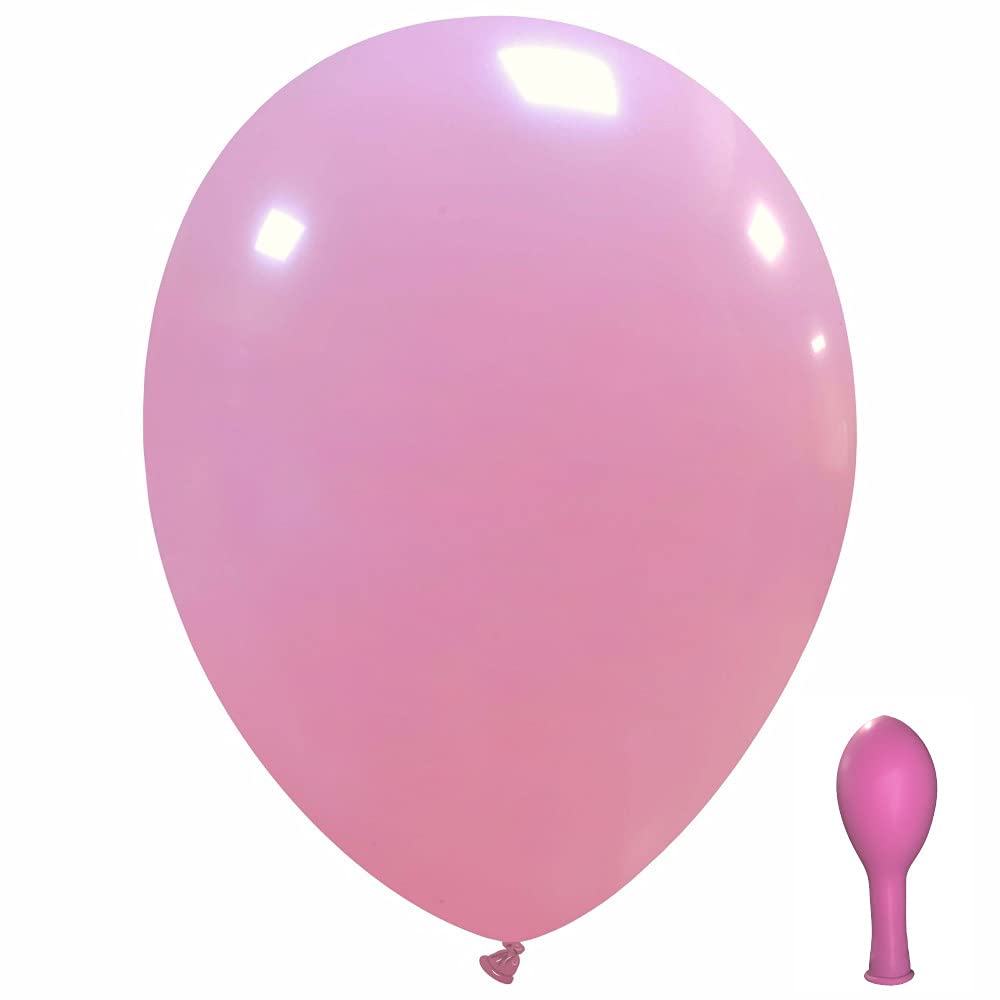 Event Kauf 25-1000 Stk. Luftballons Metallic/Standard, Ø ca. 27 cm, Helium (500 Stück, Standard Nr.57: Rosa)