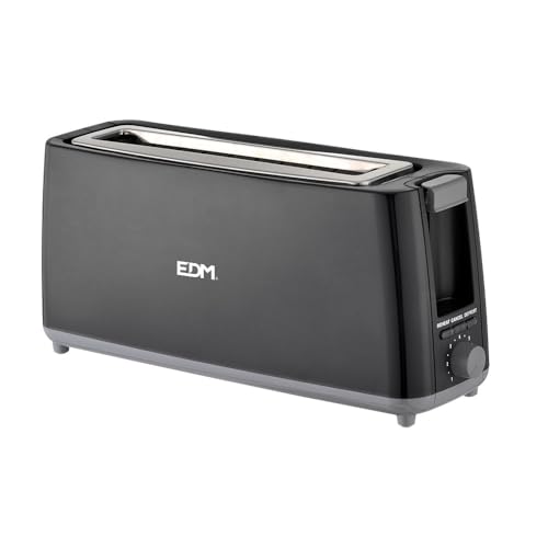 EDM Black Design Langer Toaster 900 W