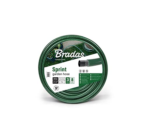 Bradas WFS3/425 Wasserschlauch 25 m, 3/4 Zoll, Sprint, dunkelgrün, 35 x 35 x 40 cm