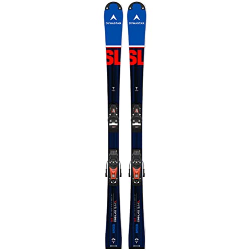 DYNASTAR - Ski-Set Speed TM SL R21 + Bindungen Nx 7, Schwarz, für Jungen – Größe 135 – Schwarz