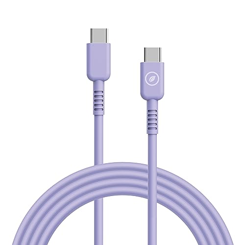 Muvit for change cable type C to type C 3A/60W 1,2m lavendel