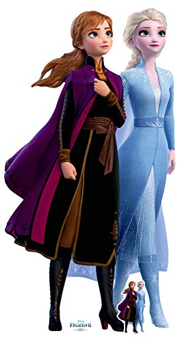 empireposter Frozen 2 - Anna & ELSA - Journey Together - Pappaufsteller Standy - 182x96 cm