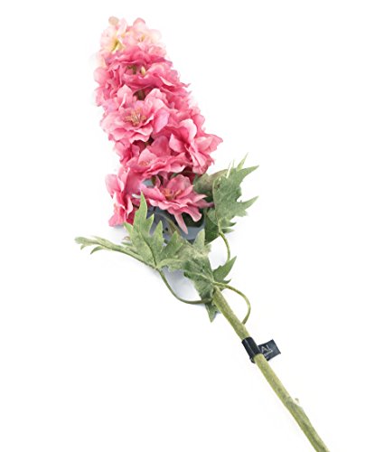 Closer 2 Nature F089PL Floral Elegance, Künstlicher Rittersporn, Einzelblume, rosa