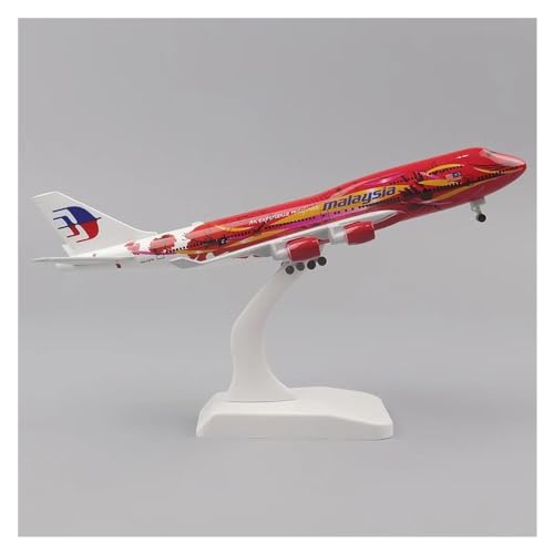 Ferngesteuertes Flugzeug Metallflugzeugmodell 20 cm 1:400 Air Force One B747 Metalllegierungsmaterial Mit Fahrwerksverzierungen (Größe : E)