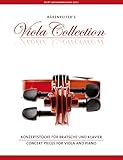 Konzertstücke für Bratsche und Klavier. Reihe Bärenreiter's Viola Collection. Viola-Stimme mit eingelegtem Klavierauszug