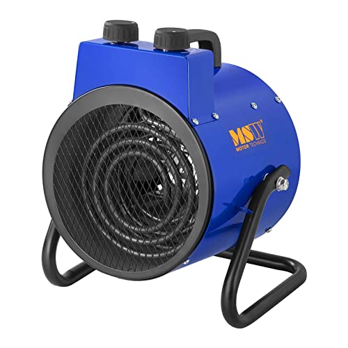 MSW Heizlüfter Elektroheizer mit Kühlfunktion MSW-TTEH-3000 (3.000 W, Temperaturbereich 0–85 °C, Luftstrom 185 m³/h)