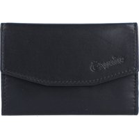 Esquire, New Silk Schlüsseletui Leder 10 Cm in schwarz, Geldbörsen für Herren