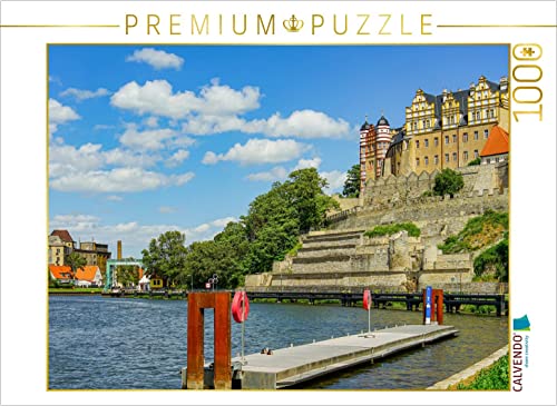 CALVENDO Puzzle Schloss Bernburg 1000 Teile Lege-Größe 64 x 48 cm Foto-Puzzle Bild von Dirk Meutzner