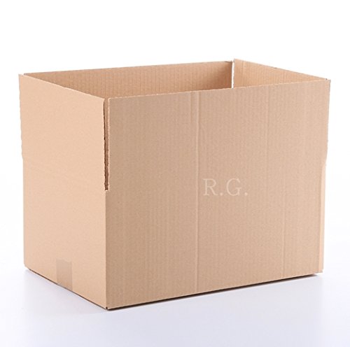 rg-vertrieb Versandkarton Karton Faltkarton Verpackungen Bücherkartons 350x240x150 mm (100 Stück)