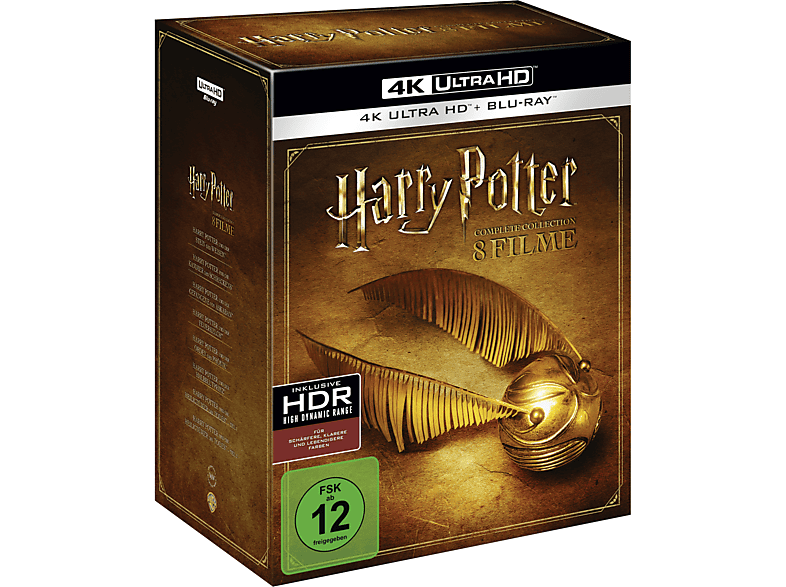 Harry Potter 4K Complete Collection (16-Discs) Ultra HD Blu-ray