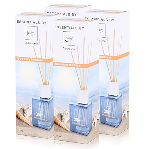 Essentials by ipuro sunny beachtime 100ml Raumduft (4er Pack)