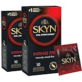 Skyn - 20 Stück Kondome ohne Latex, intensives Feel - Ultra Perlmutt