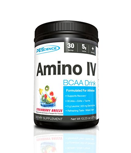 PEScience Amino IV 375g Erdbeer Breeze